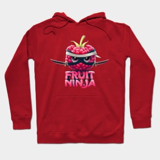 raspberry, fruit ninja Hoodie